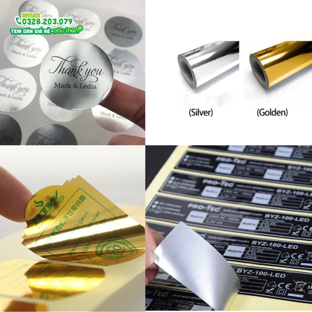Ứng dụng đa dạng của tem xi kim loại 