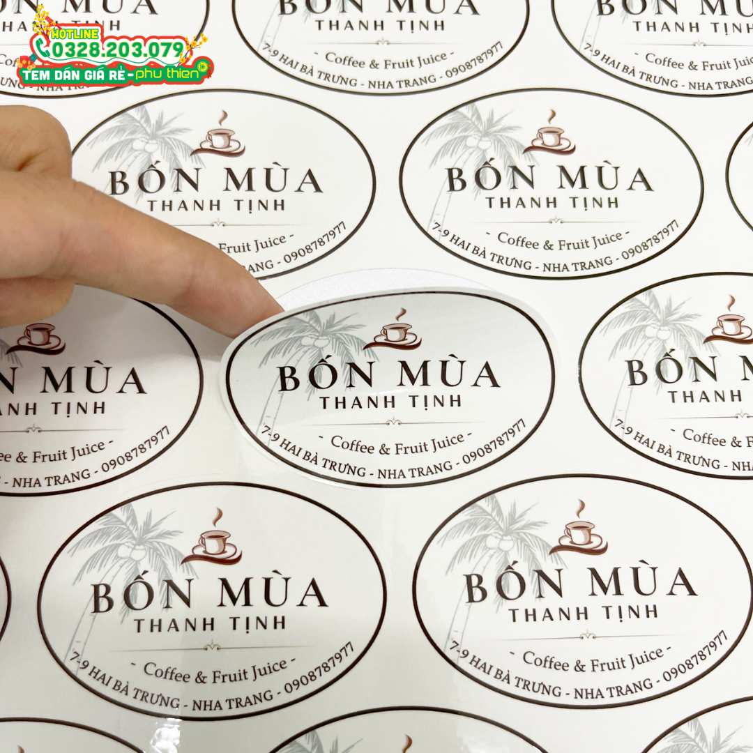 Thiết kế và in logo sản phẩm đẹp tại Nha Trang