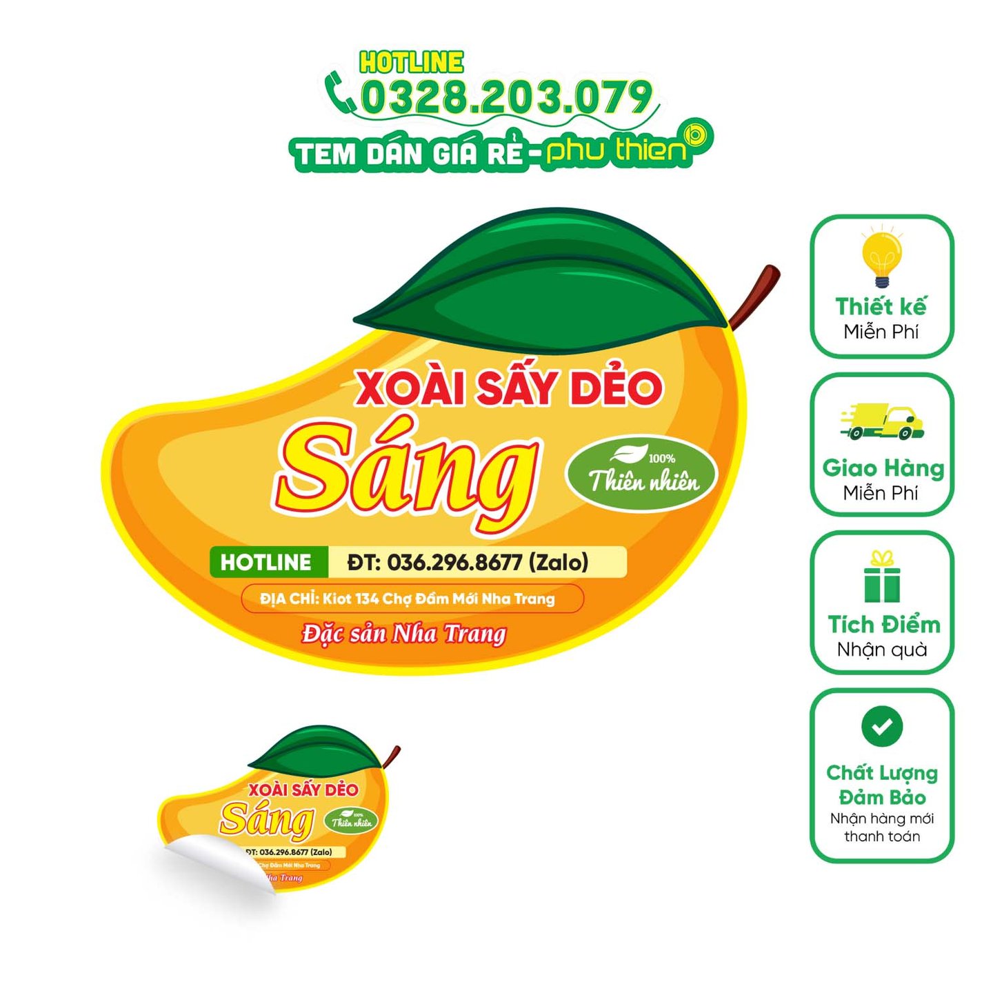 Bảng báo giá các loại tem thông dụng