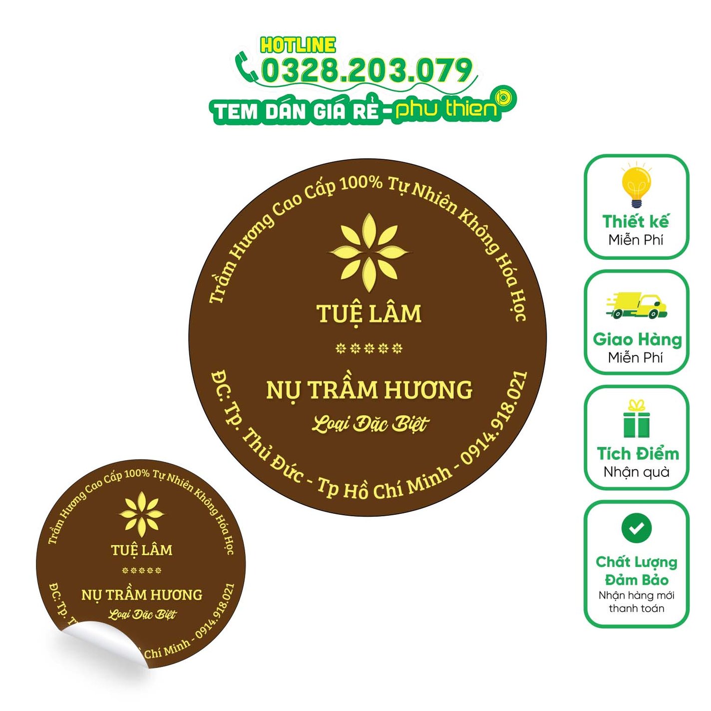 Tem Trầm Hương